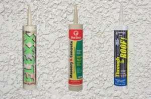 Stucco Crack Repair Sealant